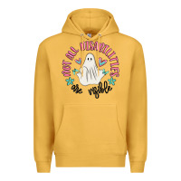 Mustard not all disabilities are visible Premium Hoodie - MaliasSmallBusiness