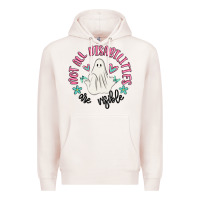 Pale Pink not all disabilities are visible Premium Hoodie - MaliasSmallBusiness