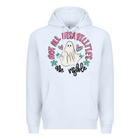 White not all disabilities are visible Premium Hoodie - MaliasSmallBusiness