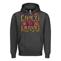 Charcoal Heather cinco de mayo Zipper Hoodie - CTS Tumbler Store
