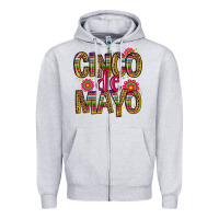 Heather Grey cinco de mayo Zipper Hoodie - CTS Tumbler Store