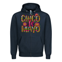 Navy cinco de mayo Zipper Hoodie - CTS Tumbler Store
