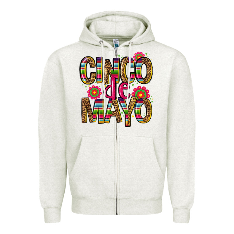 Cinco De Mayo Zipper Hoodie by CTS Tumbler Store | Teevron