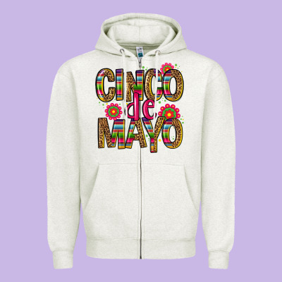 Cinco De Mayo Zipper Hoodie Designed By Cts Tumbler Store