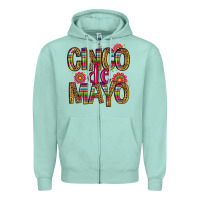 Seafoam cinco de mayo Zipper Hoodie - CTS Tumbler Store