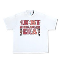White in my nutcracker era Urban Heavy Tee - MaliasSmallBusiness
