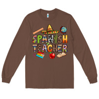 Chestnut spanish teacher Long Sleeve Tee - texasbilliewilder