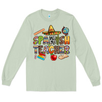 Matcha spanish teacher Long Sleeve Tee - texasbilliewilder