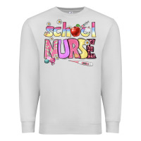 Dove Grey school nurse Premium Sweatshirt - BundleAndBundleShop