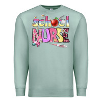 Seafoam school nurse Premium Sweatshirt - BundleAndBundleShop