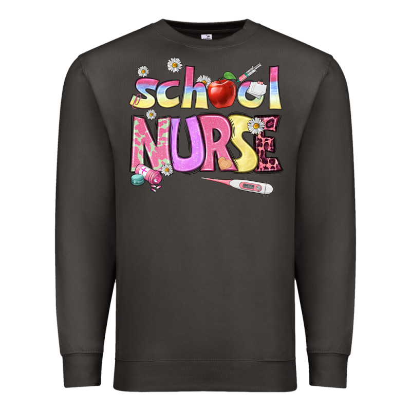 School Nurse Premium Sweatshirt by BundleAndBundleShop | Teevron