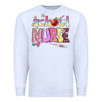 White school nurse Premium Sweatshirt - BundleAndBundleShop