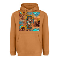 Meerkat leopard cross sunflower Heavyweight Hoodie - JahusDesignShop