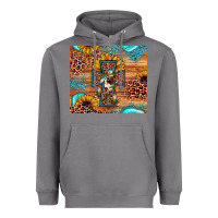 Storm leopard cross sunflower Heavyweight Hoodie - JahusDesignShop