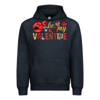 Navy be my valentine Urban Hoodie - NancyCooperArtShop