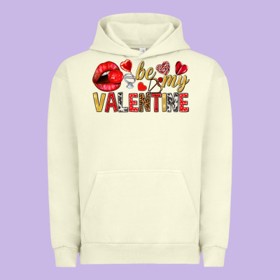 Be My Valentine Urban Hoodie Designed By Nancycooperartshop