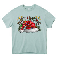Arona merry Christmas santa Heavy Core Tee - CowhideDigitalArt