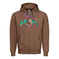 Chestnut show mom horse Zipper Hoodie - Zillion Design Studio