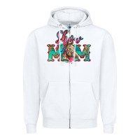 White show mom horse Zipper Hoodie - Zillion Design Studio