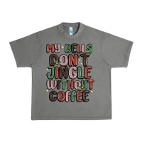 Tornado my bells don't jingle without coffee Urban Heavy Tee - MaliasSmallBusiness