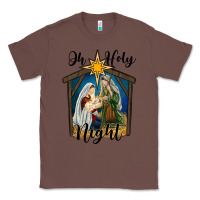 Chestnut oh holy night holy family Classic Tee - RanaPortraitStore