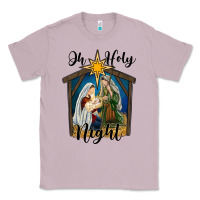 Lilac oh holy night holy family Classic Tee - RanaPortraitStore