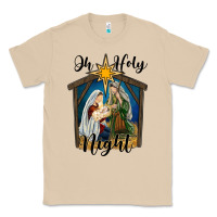 Mushroom oh holy night holy family Classic Tee - RanaPortraitStore