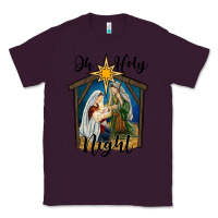 Plum oh holy night holy family Classic Tee - RanaPortraitStore