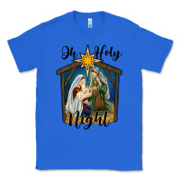 True Royal oh holy night holy family Classic Tee - RanaPortraitStore