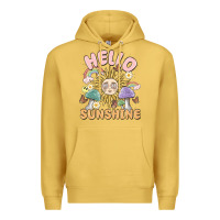 Antique Gold hello sunshine Premium Hoodie - MaliasSmallBusiness