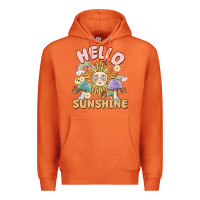 Carrot hello sunshine Premium Hoodie - MaliasSmallBusiness