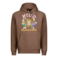 Chestnut hello sunshine Premium Hoodie - MaliasSmallBusiness