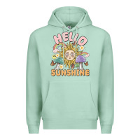 Seafoam hello sunshine Premium Hoodie - MaliasSmallBusiness
