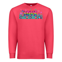 Cardinal lgbt love with hearts and stars Premium Sweatshirt - AdoDesignShop