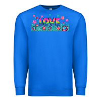 True Royal lgbt love with hearts and stars Premium Sweatshirt - AdoDesignShop