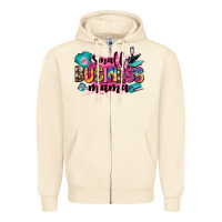 Sandshell small business mama Zipper Hoodie - Zillion Design Studio
