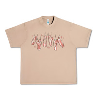 Burro ballerina ballet shoes Urban Heavy Tee - MaliasSmallBusiness