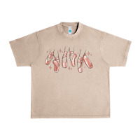 French Oak ballerina ballet shoes Urban Heavy Tee - MaliasSmallBusiness