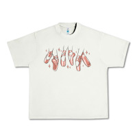 Pistachio ballerina ballet shoes Urban Heavy Tee - MaliasSmallBusiness