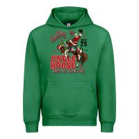Emerald giddy up jingle horse pick up your feet Urban Hoodie - MaliasSmallBusiness