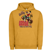 Pigment Peanut Butter giddy up jingle horse pick up your feet Urban Hoodie - MaliasSmallBusiness
