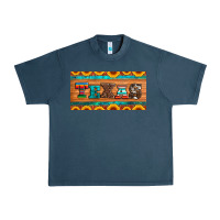 Midnight Navy texas sunflowers license plate Urban Heavy Tee - Artiststas