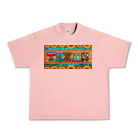 Salmon texas sunflowers license plate Urban Heavy Tee - Artiststas