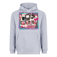 Heather Grey crafting queen Heavyweight Hoodie - AdoDesignShop