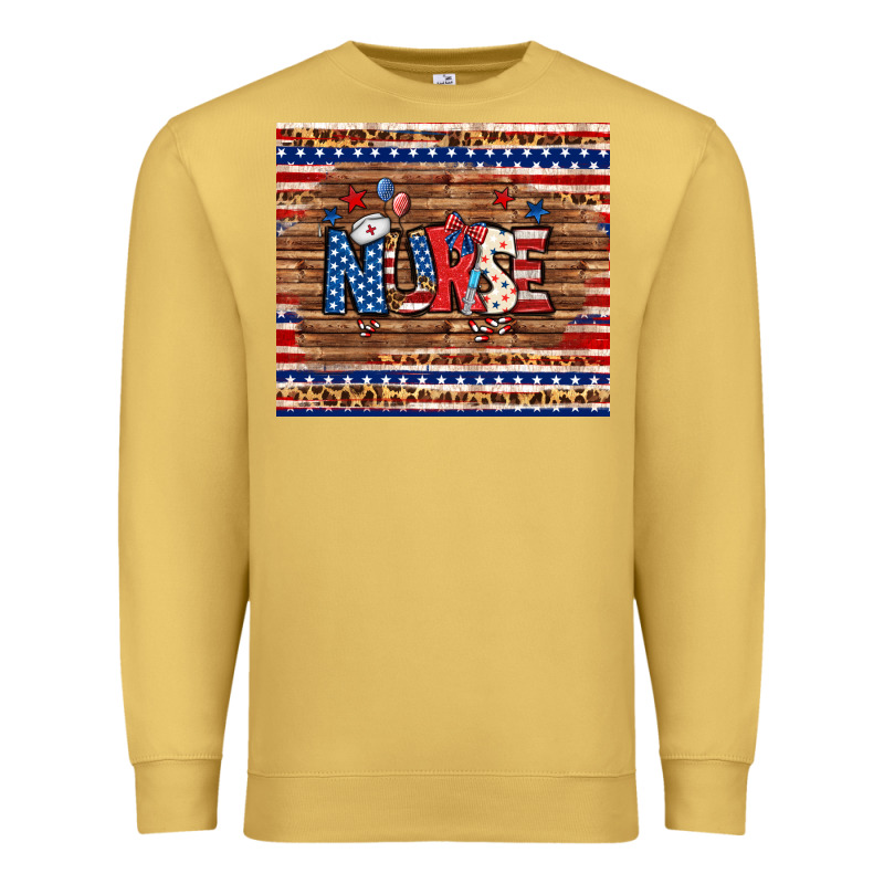 American Nurse Tumbler Premium Sweatshirt by BundleAndBundleShop | Teevron