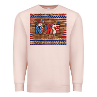 Pale Pink american nurse tumbler Premium Sweatshirt - BundleAndBundleShop