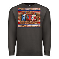 Smoke american nurse tumbler Premium Sweatshirt - BundleAndBundleShop