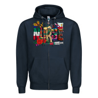 Navy cinco de mayo nurse Zipper Hoodie - CTS Tumbler Store
