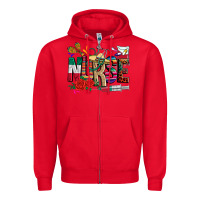 Red cinco de mayo nurse Zipper Hoodie - CTS Tumbler Store