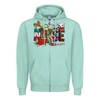 Seafoam cinco de mayo nurse Zipper Hoodie - CTS Tumbler Store